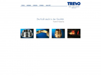 trevo.de Webseite Vorschau
