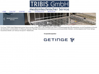 tribis-gmbh.de Webseite Vorschau