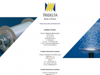 tridelta.pl Webseite Vorschau