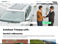 trimpop-luedenscheid.skoda-auto.de Webseite Vorschau