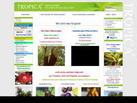 tropica.de Webseite Vorschau