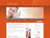 trosani.cz Webseite Vorschau