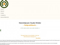 winkler-naturheilpraxis.de Webseite Vorschau