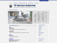 d-schermer.de Webseite Vorschau