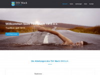 tsv-much.de Webseite Vorschau