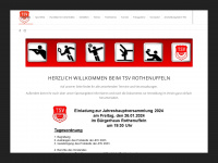 tsv-rothenuffeln.de Webseite Vorschau