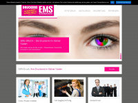 ems-druck.de Webseite Vorschau
