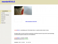 neanderboule.de Webseite Vorschau
