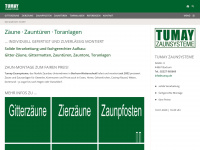 tumay.de Webseite Vorschau
