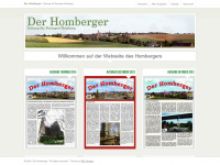 derhomberger.de Webseite Vorschau