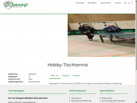 tischtennis.tus-wengern.de Webseite Vorschau