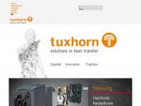 tuxhorn.de Webseite Vorschau