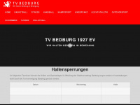 tv-bedburg.de Webseite Vorschau