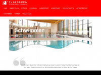 schwimmen.tv-bedburg.de Webseite Vorschau