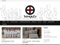 shimazu.de Webseite Vorschau