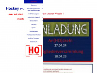 hockey-oelde.de Webseite Vorschau