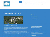 tv-rosbach.de Webseite Vorschau