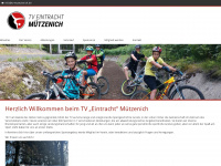 tv-muetzenich.de Webseite Vorschau