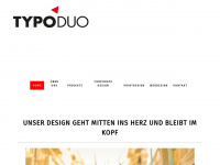 typoduo.de Webseite Vorschau