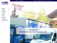 uhl-info.de Webseite Vorschau