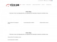 vico.se Webseite Vorschau