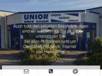 unior.de Webseite Vorschau