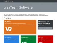 createam-software.de Webseite Vorschau
