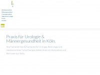 urologie-am-ring.de Webseite Vorschau