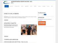 werthhoven.de Webseite Vorschau