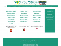 valentin-service.de Webseite Vorschau