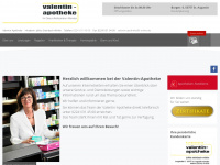 valentin-apotheke.com Webseite Vorschau