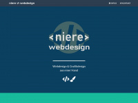 webdesign-niere.de Webseite Vorschau