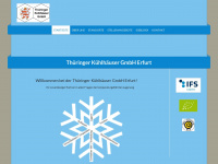 thueringer-kuehlhaeuser.de Webseite Vorschau