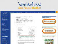 veedel.de Webseite Vorschau