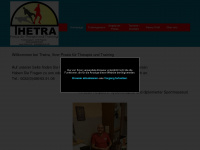 thetra.info Webseite Vorschau