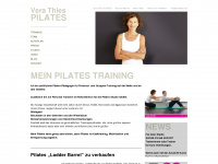 verathies-pilates.de Webseite Vorschau
