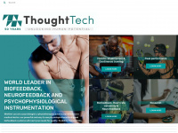thoughttechnology.com Webseite Vorschau