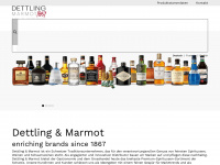 dettling-marmot.ch Webseite Vorschau