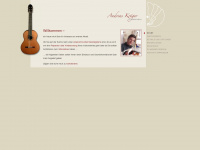 krueger-gitarrenbau.de Webseite Vorschau