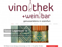 vinothek-steinfurt.de Webseite Vorschau