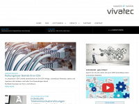 vivatec.de Webseite Vorschau