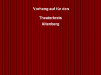 theaterkreis-altenberg.de Webseite Vorschau