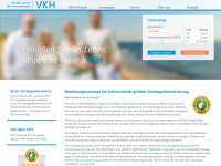 vkh-online.de Webseite Vorschau