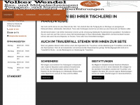 volker-wendel.de Webseite Vorschau
