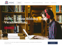 hshc.de Webseite Vorschau