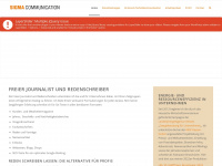 sigmacommunication.de Webseite Vorschau