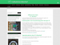 fcaltenhof.de Webseite Vorschau