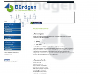 buendgen.biz Webseite Vorschau