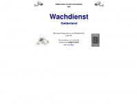 wachdienstgelderland.de Webseite Vorschau