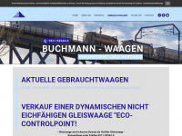 waagen-buchmann.de Webseite Vorschau